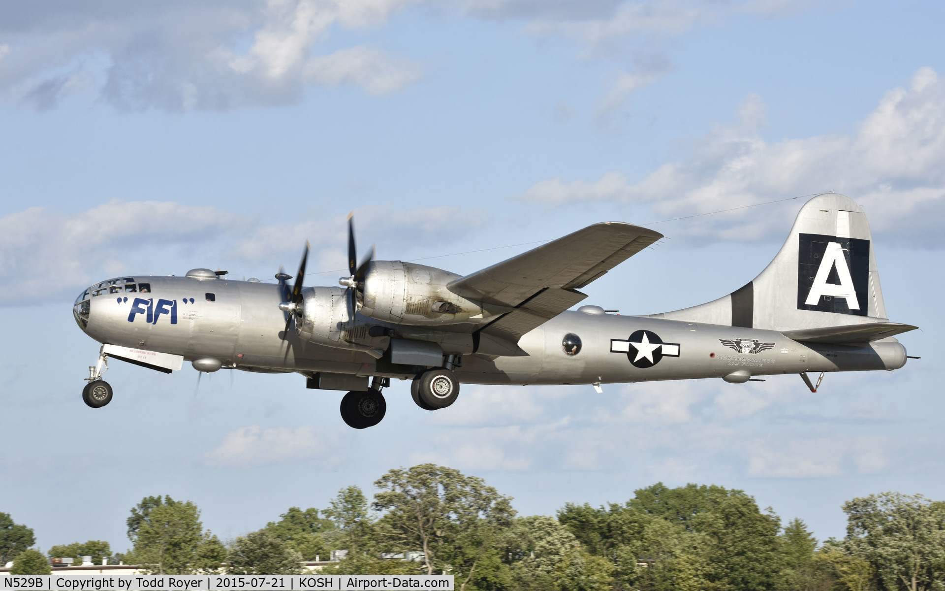 N529B, 1944 Boeing B-29A-60-BN Superfortress C/N 11547, Airventure 2015