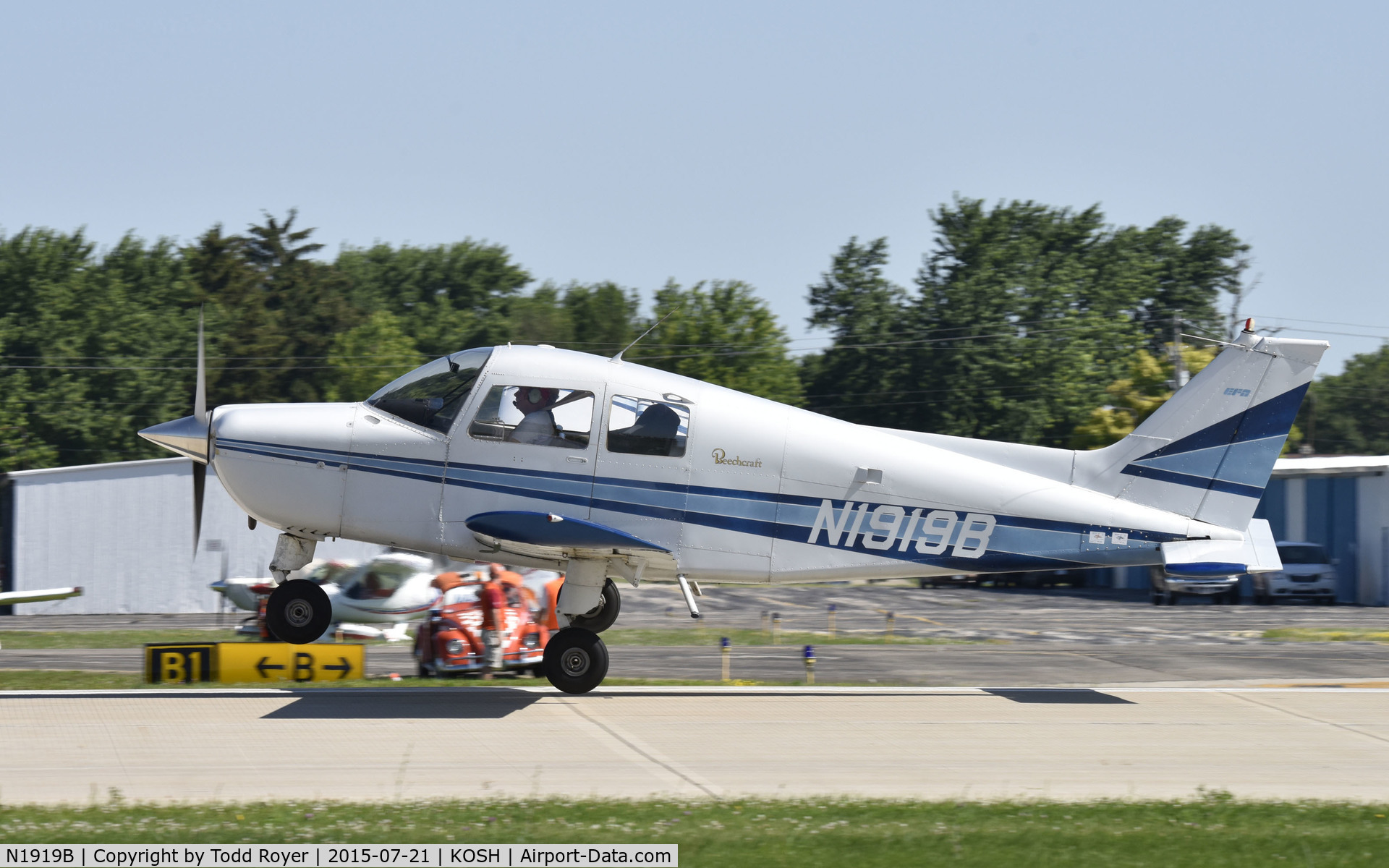 N1919B, 1976 Beech B19 Sport 150 C/N MB-794, Airventure 2015