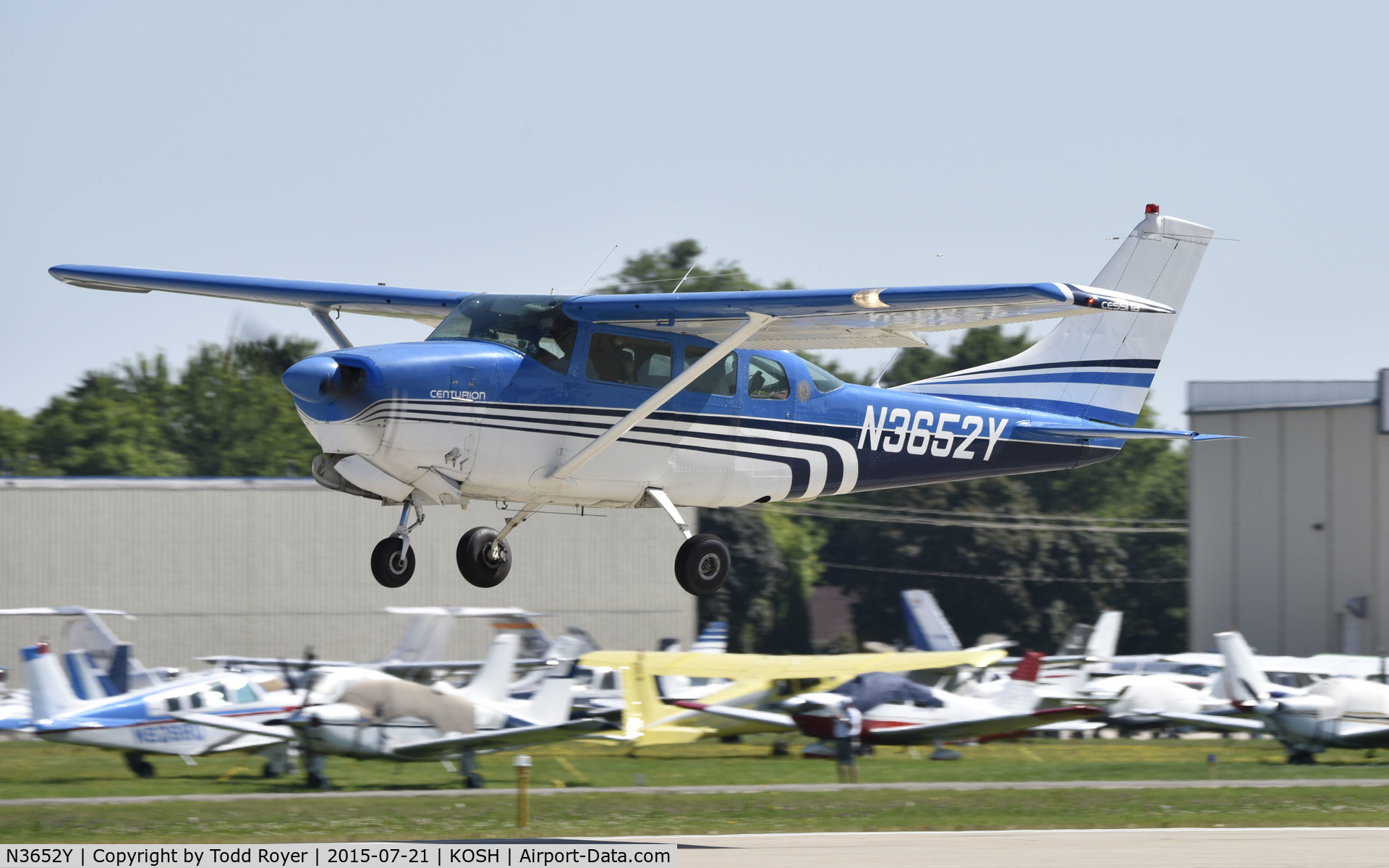 N3652Y, 1963 Cessna 210C C/N 21058152, Airventure 2015