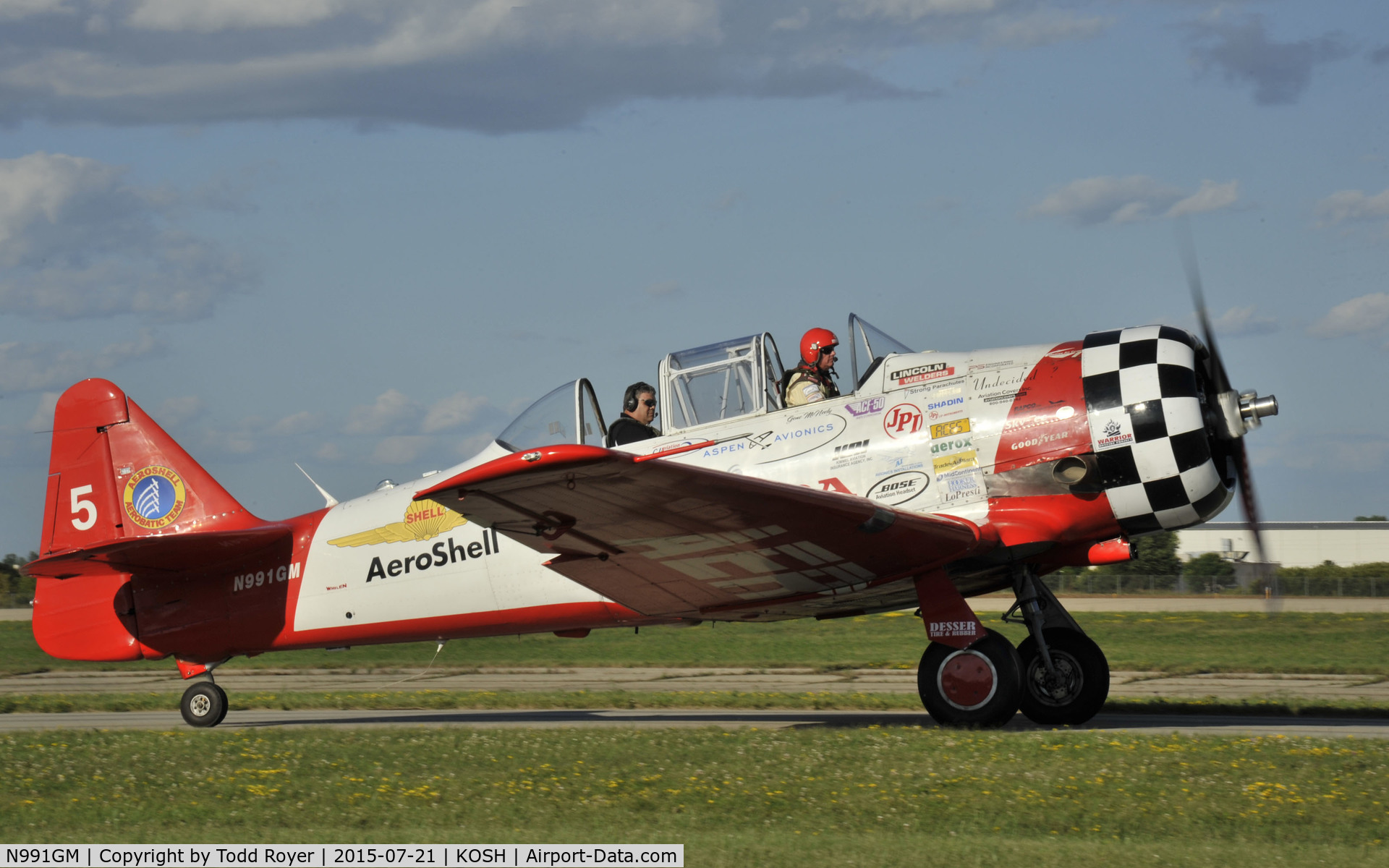 N991GM, 1941 North American AT-6C Texan C/N 88-17575, Airventure 2015