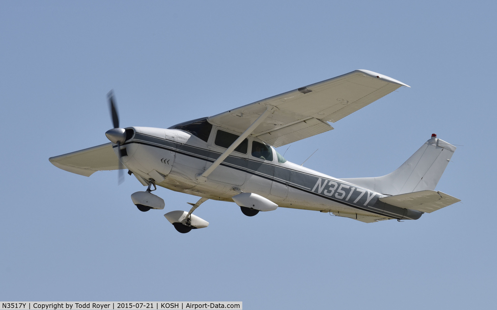 N3517Y, 1962 Cessna 182E Skylane C/N 18254417, Airventure 2015