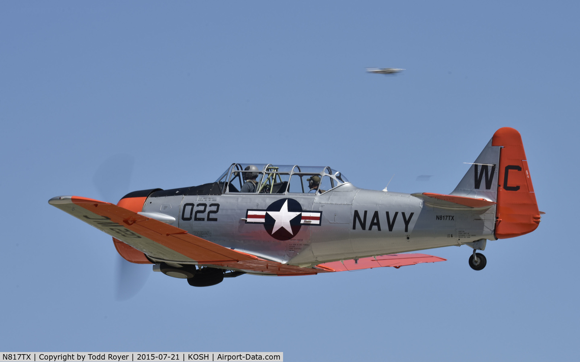N817TX, 1942 North American AT-6D Texan C/N 88-18022 (42-86241), Airventure 2015
