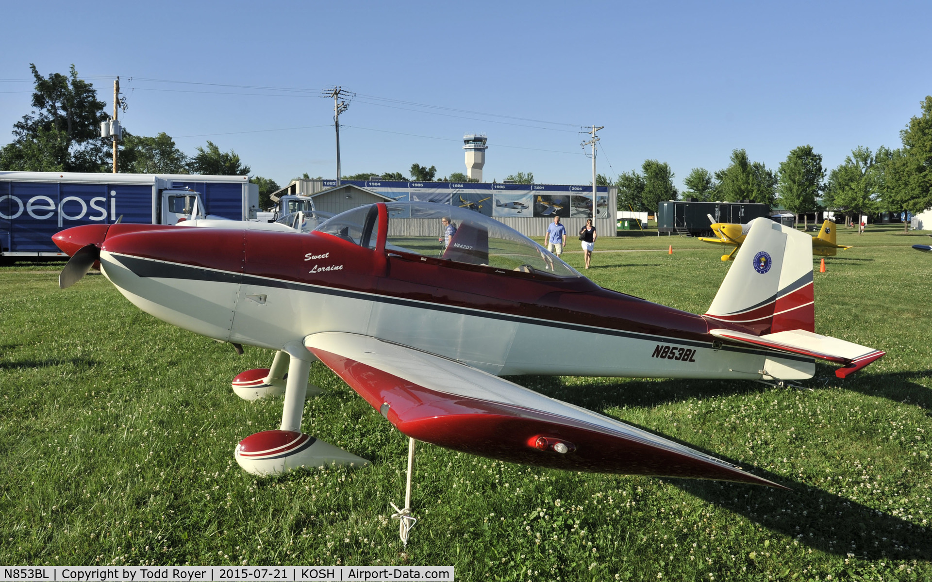 N853BL, 2004 Vans RV-8 C/N 80384, Airventure 2015