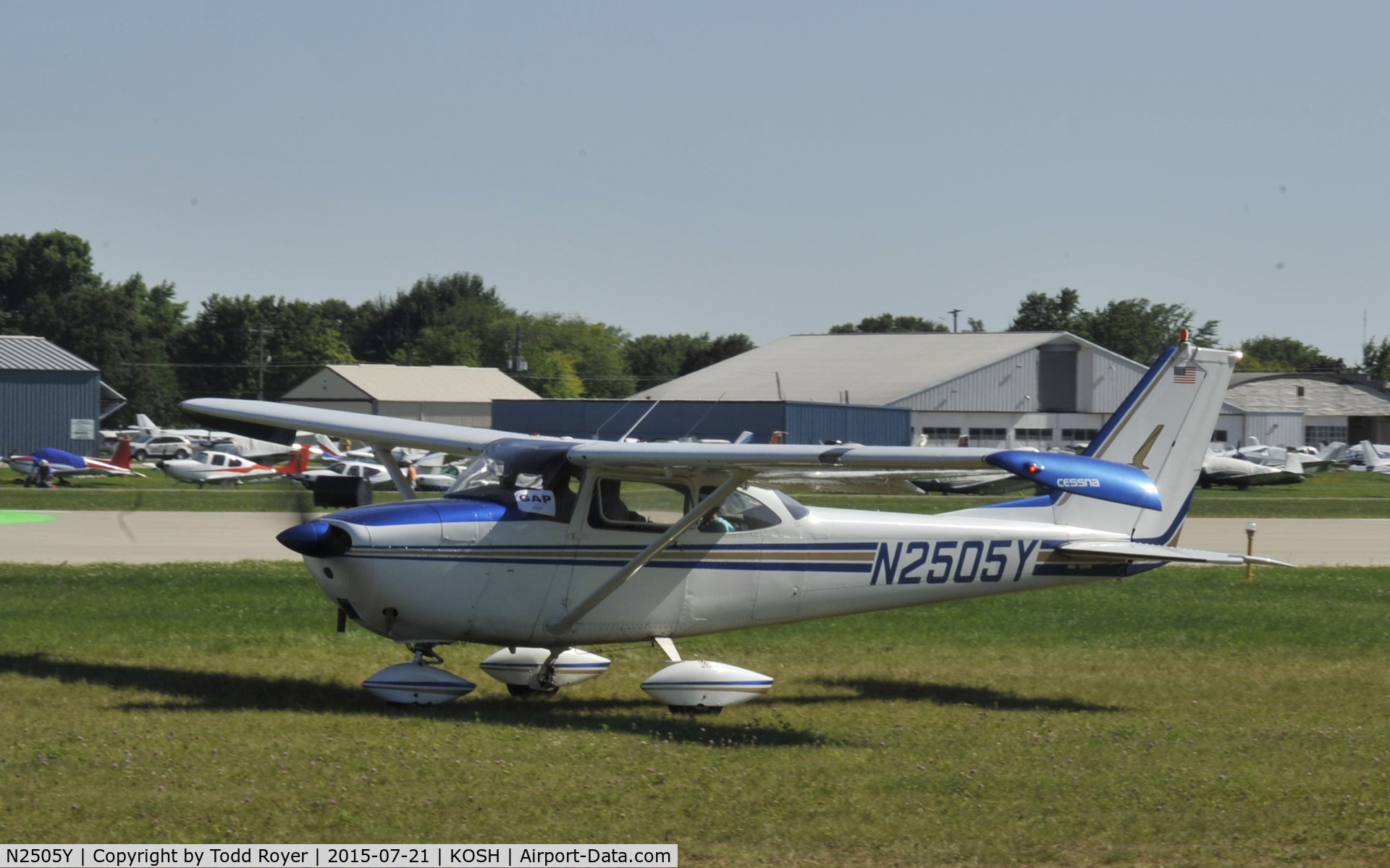 N2505Y, 1963 Cessna 172D C/N 17249805, Airventure 2015