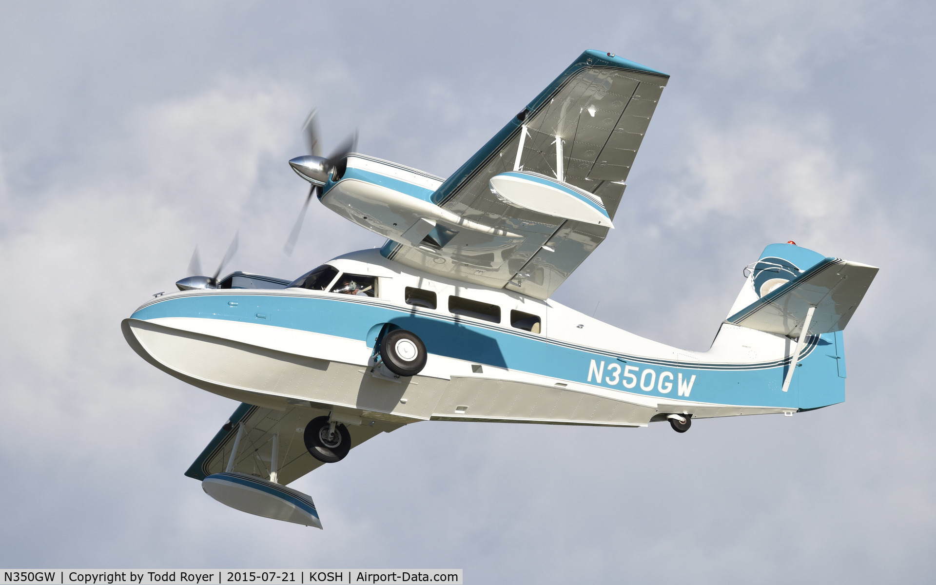 N350GW, 1954 SCAN 30 (G-44A Widgeon) C/N 4, Airventure 2015
