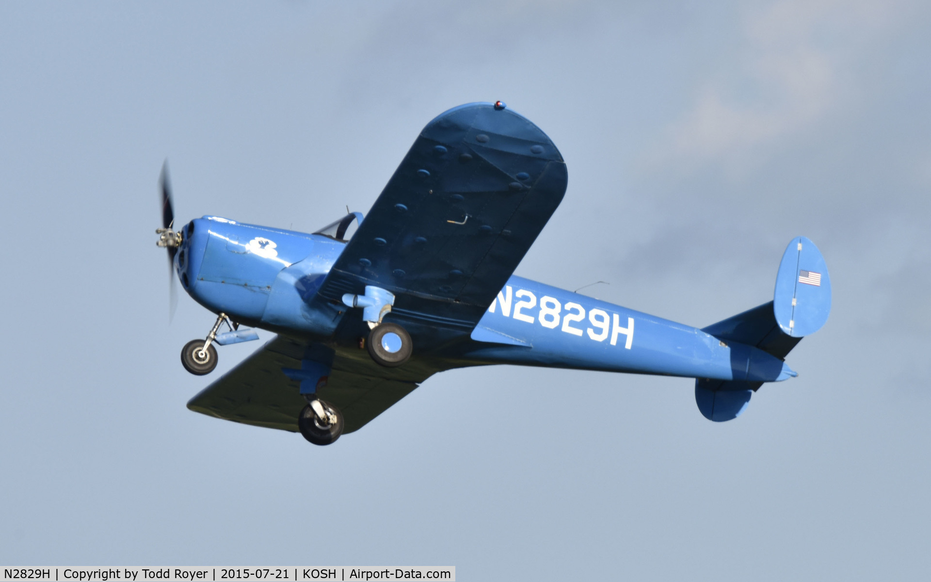 N2829H, 1946 Erco 415C Ercoupe C/N 3454, Airventure 2015
