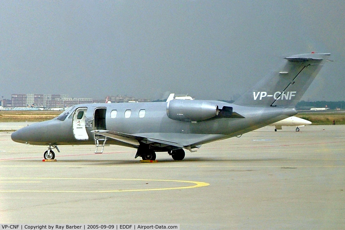 VP-CNF, 1996 Cessna 525 CitationJet C/N 525-0153, Cessna CitationJet [525-0153] Frankfurt~D 09/09/2005