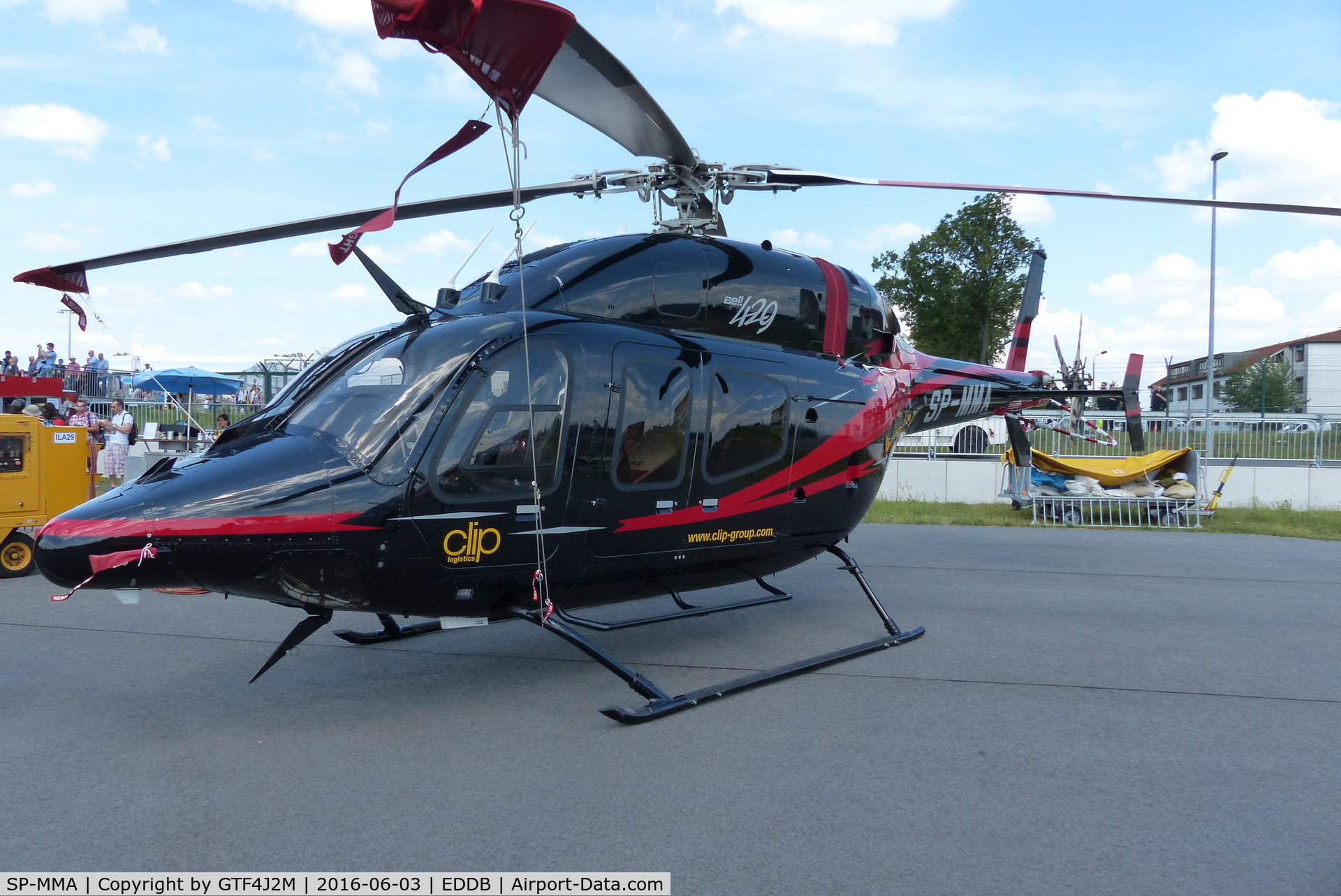 SP-MMA, Bell 429 GlobalRanger C/N 57236, SP-MMA displayed at ILA 2016