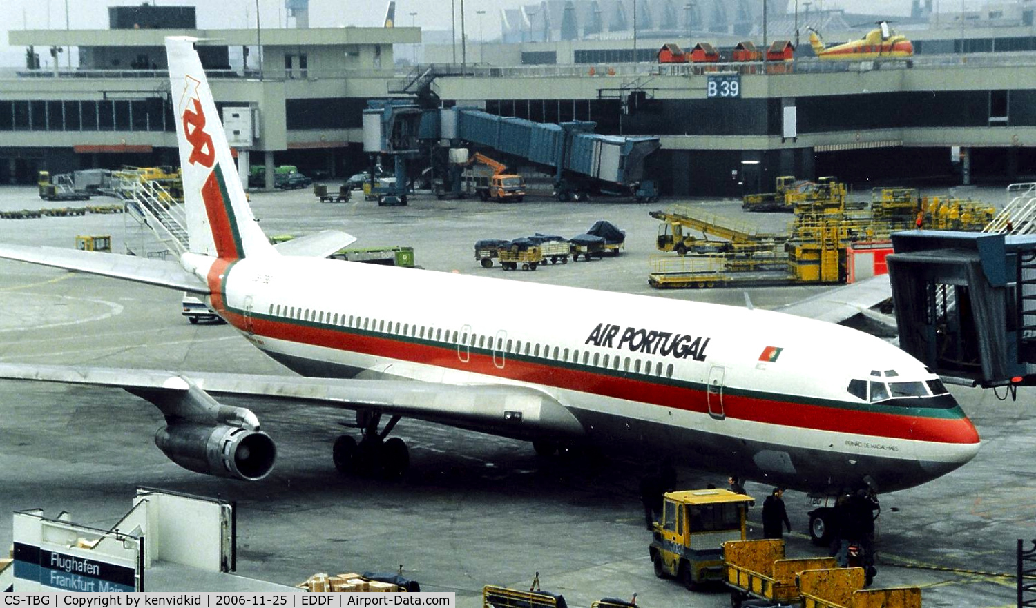 CS-TBG, 1970 Boeing 707-382B C/N 20298, Air Portugal