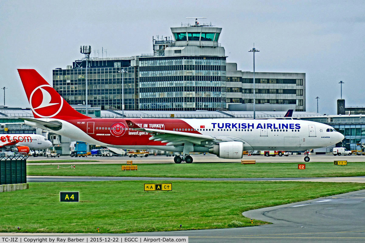 TC-JIZ, 2010 Airbus A330-223 C/N 1118, Airbus A330-223 [1118] (THY Turkish Airlines) Manchester-Ringway~G 22/12/2015