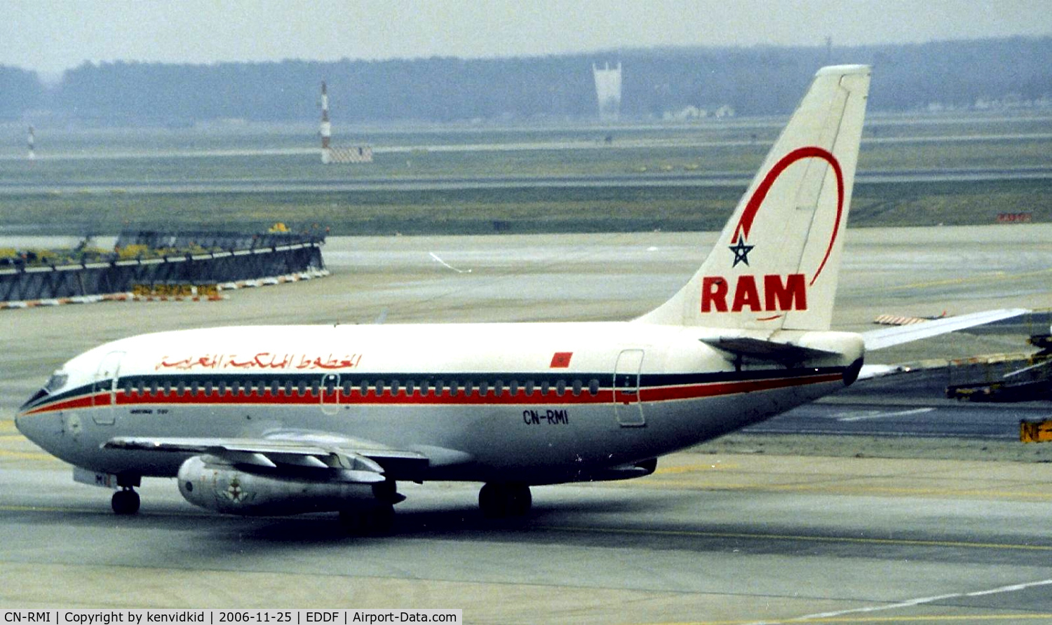 CN-RMI, 1976 Boeing 737-2B6 C/N 21214, Royal Air Maroc