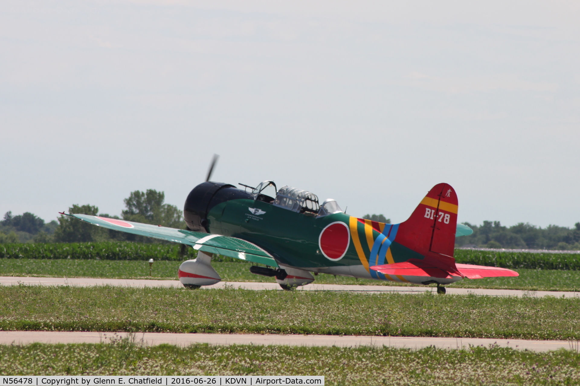 N56478, 1941 Consolidated Vultee BT-13A C/N 7356, At the Quad Cities Air Show, BT-13A 41-22926