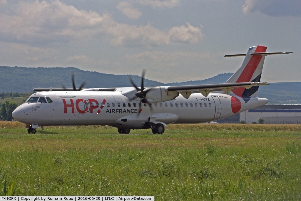 F-HOPX, 2015 ATR 72-600 (72-212A) C/N 1257, Taxiing