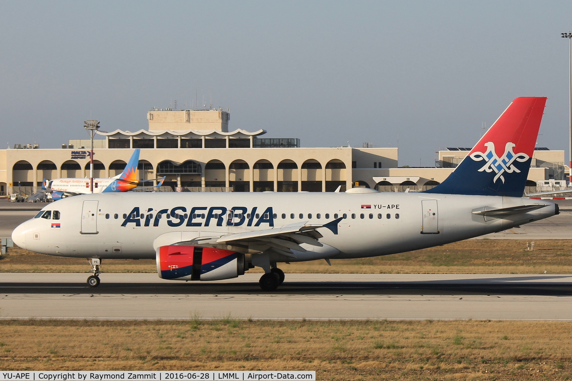 YU-APE, 2007 Airbus A319-132 C/N 3252, A319 YU-APE Air Serbia