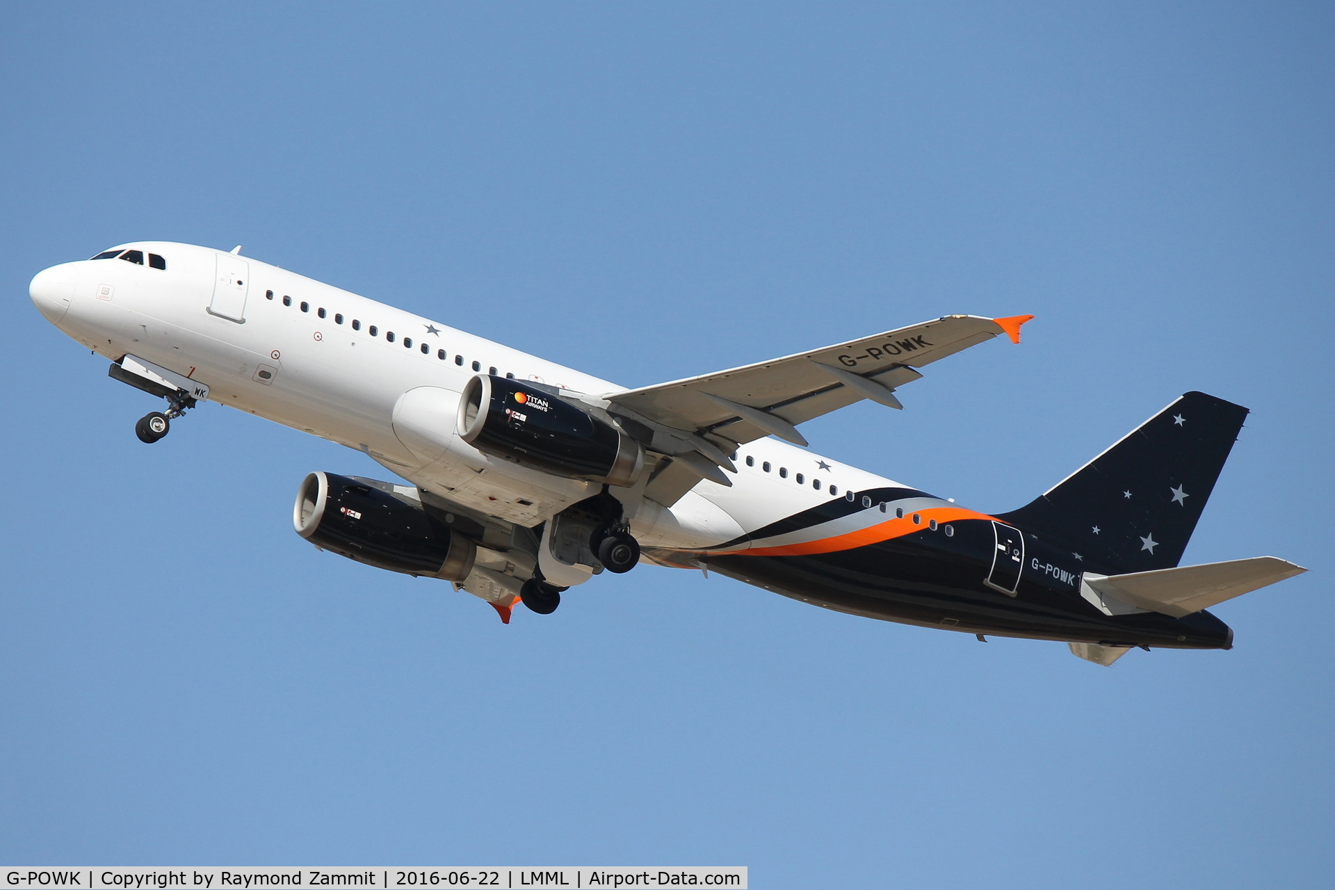 G-POWK, 2011 Airbus A320-233 C/N 4701, A320 G-POWK Titan Airways