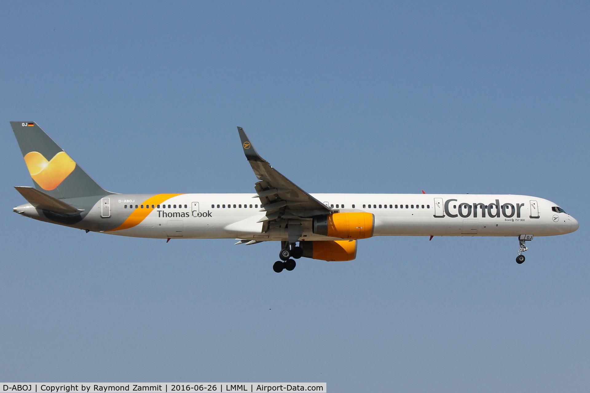 D-ABOJ, 2000 Boeing 757-330 C/N 29019, B757 D-ABOJ Condor