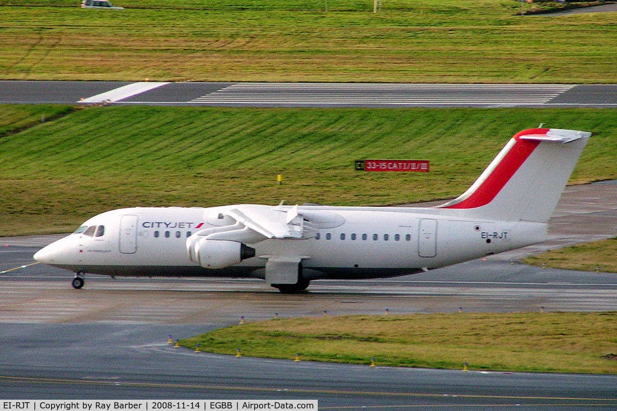 EI-RJT, 2000 British Aerospace Avro 146-RJ85A C/N E2366, BAe 146-RJ85 [E2366] (Cityjet) Birmingham Int'l~G 14/11/2008