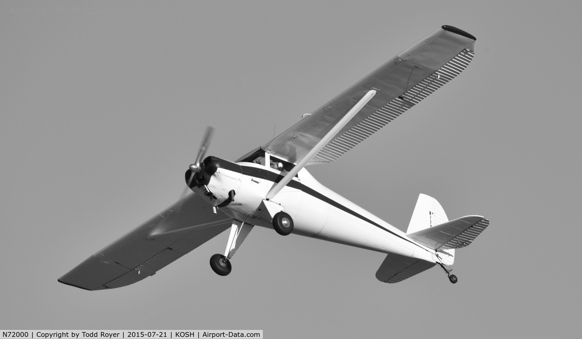 N72000, 1946 Luscombe 8A C/N 3427, Airventure 2015