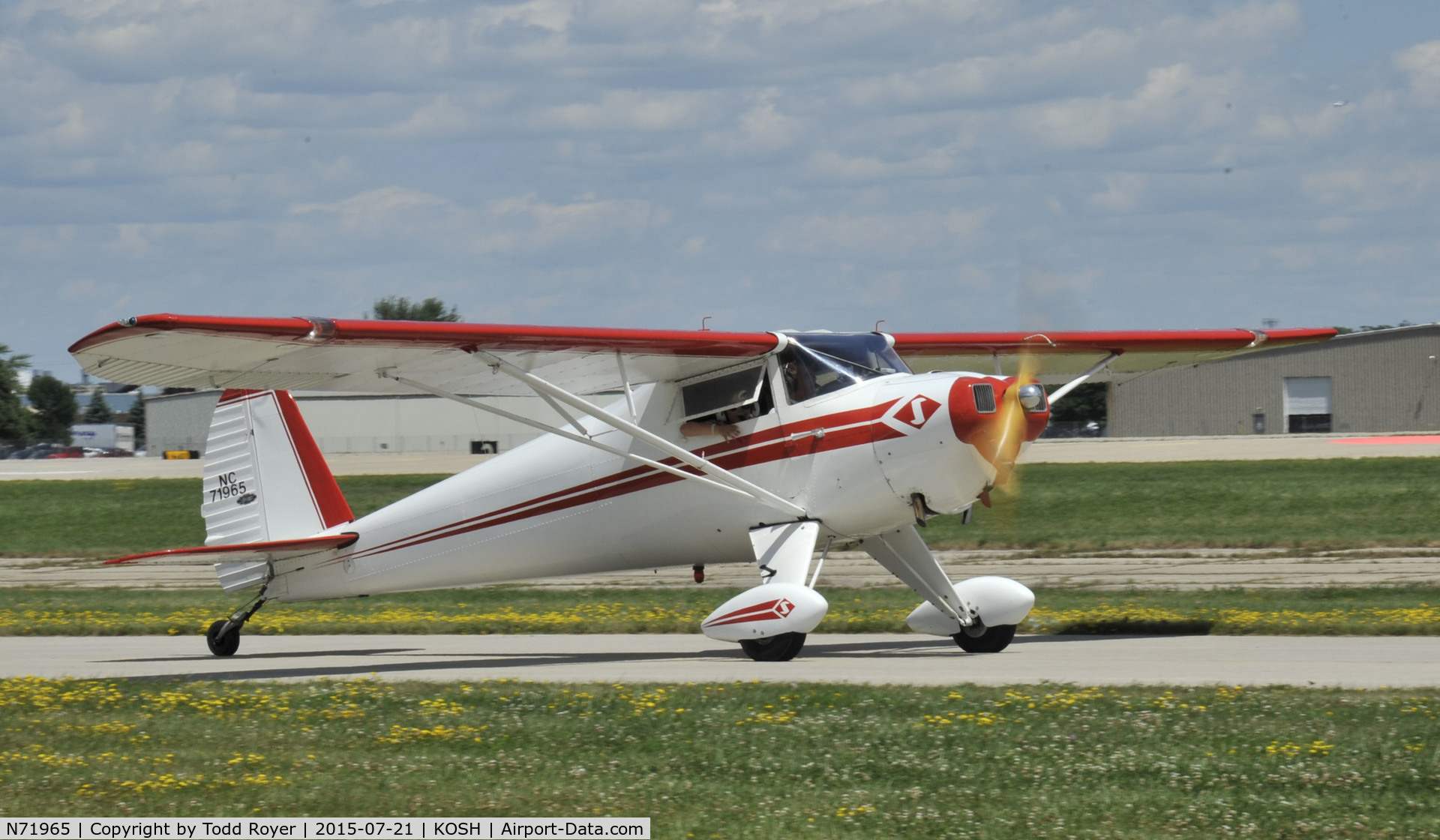 N71965, 1946 Luscombe Silvaire 8A C/N 3392, Airventure 2015