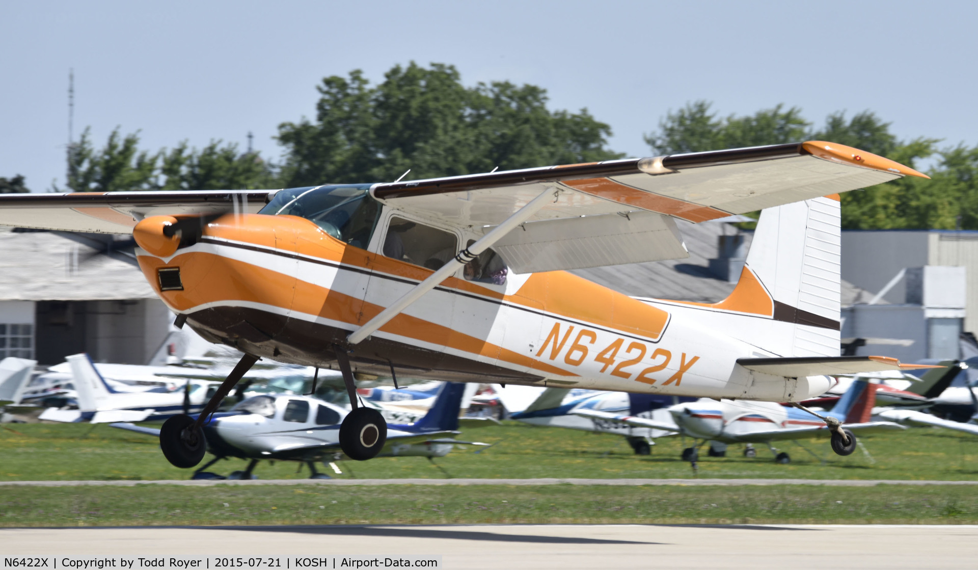 N6422X, 1960 Cessna 180D C/N 18050922, Airventure 2015