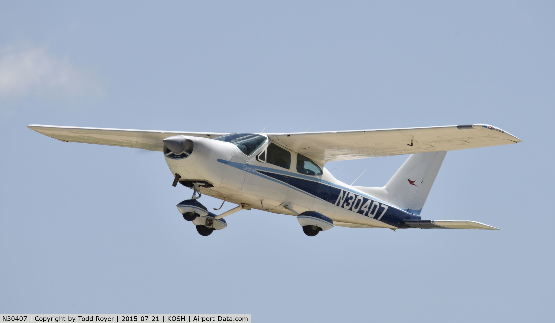 N30407, 1968 Cessna 177A Cardinal C/N 17701238, Airventure 2015