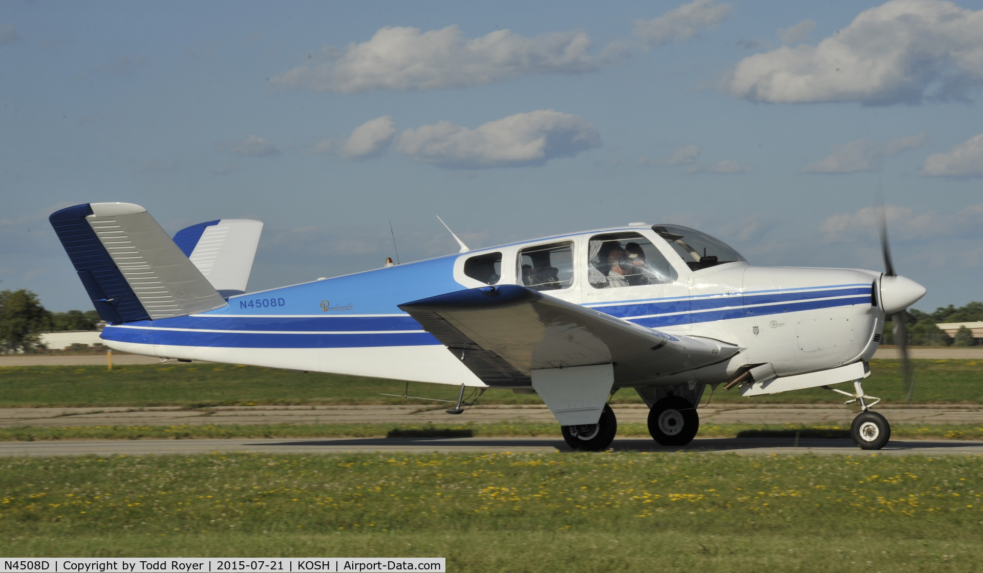 N4508D, 1956 Beech G35 Bonanza C/N D-4679, Airventure 2015