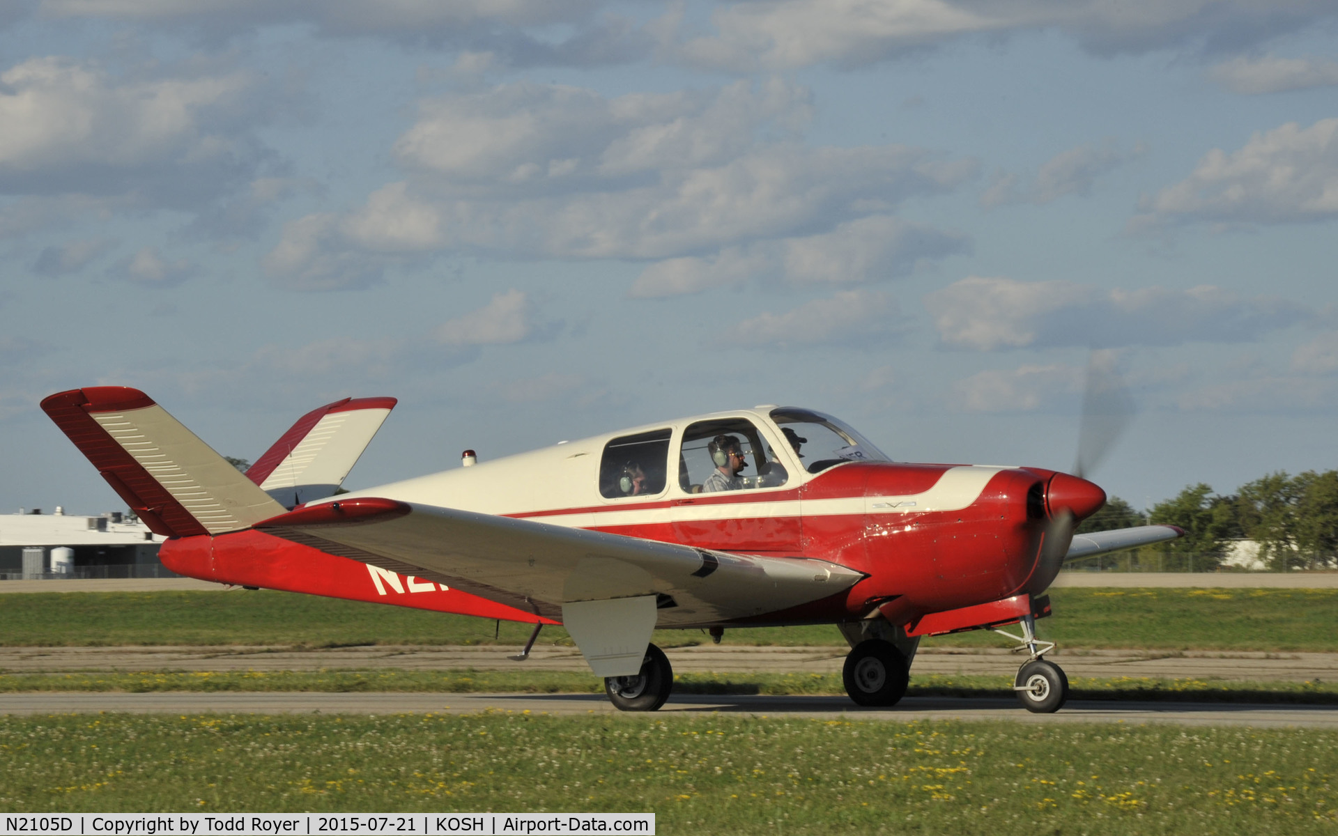 N2105D, 1953 Beech D35 C/N D-3450, Airventure 2015
