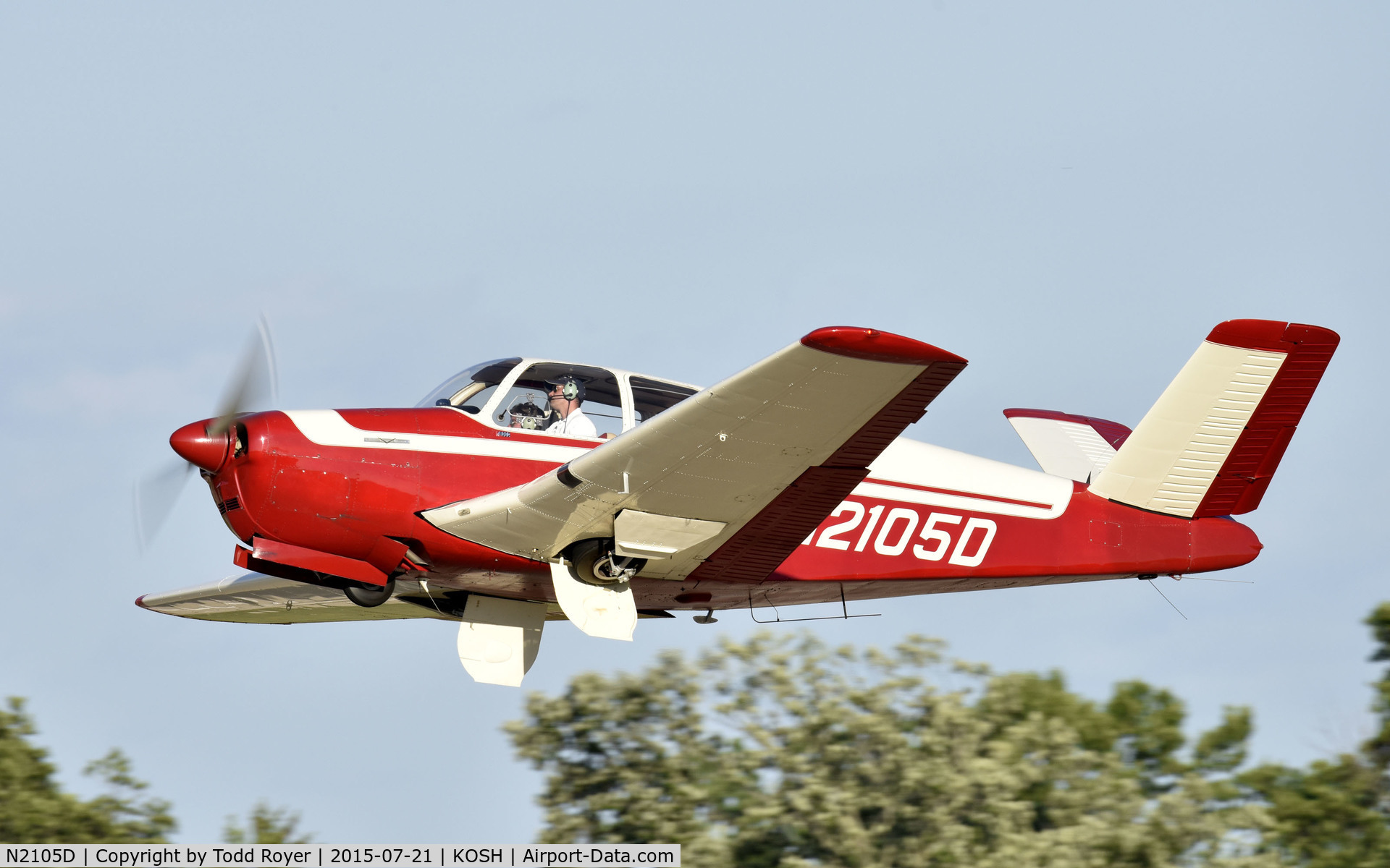 N2105D, 1953 Beech D35 C/N D-3450, Airventure 2015