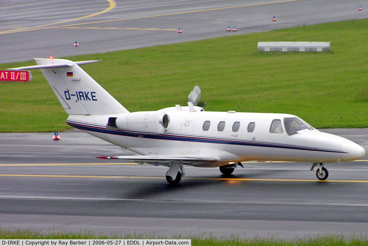 D-IRKE, 1995 Cessna 525 CitationJet C/N 525-0123, Cessna CitationJet [525-0123] Dusseldorf~D 27/05/2006