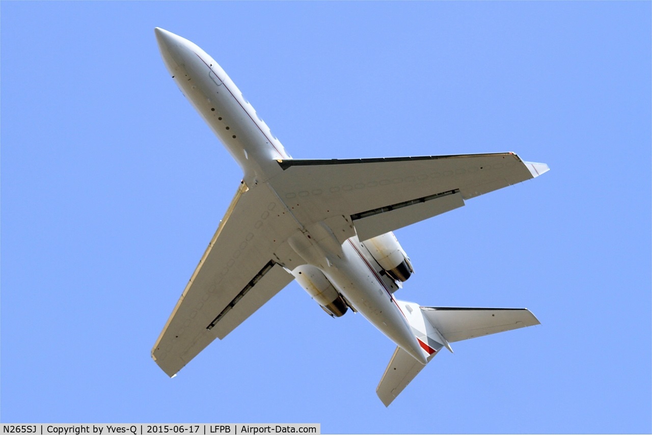 N265SJ, 1998 Gulfstream Aerospace G-IV C/N 1351, Gulfstream Aerospace G-IV, Take off rwy 25, Paris-Le Bourget airport (LFPB-LBG)