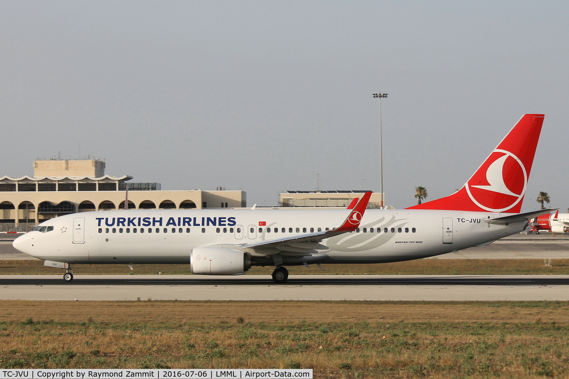 TC-JVU, 2016 Boeing 737-8F2 C/N 60022, B737-800 TC-JVU Turkish Airlines
