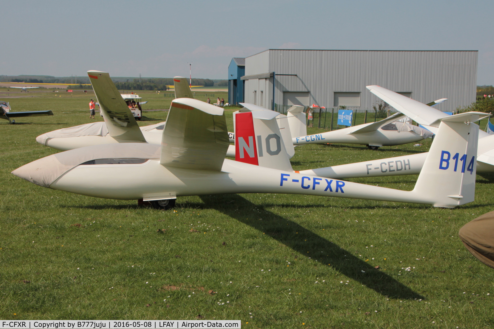F-CFXR, Centrair C101A Pegase C/N 101A-0114, at Amiens