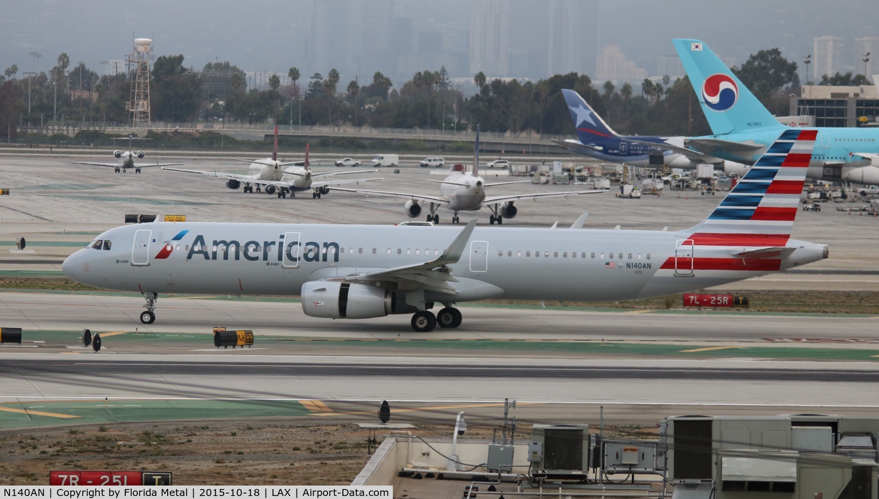 N140AN, 2015 Airbus A321-231 C/N 6667, American