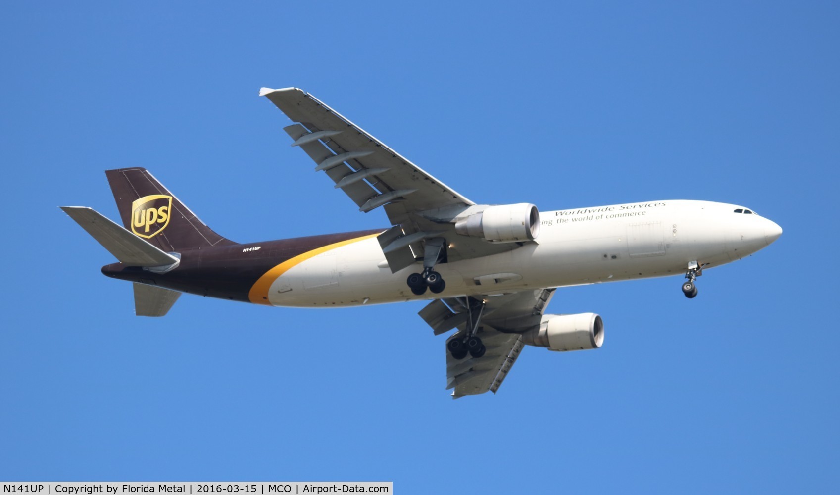 N141UP, 2002 Airbus A300F4-622R C/N 0824, UPS A300