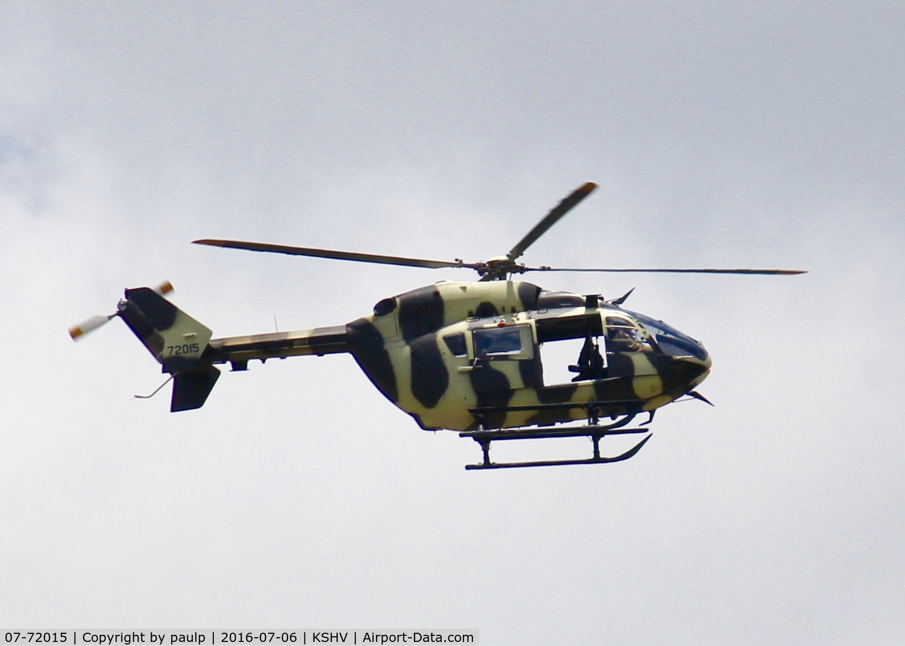 07-72015, 2007 Eurocopter UH-72A Lakota C/N 9135, Eurocopter UH-72A Lakota at Shreveport Regional.