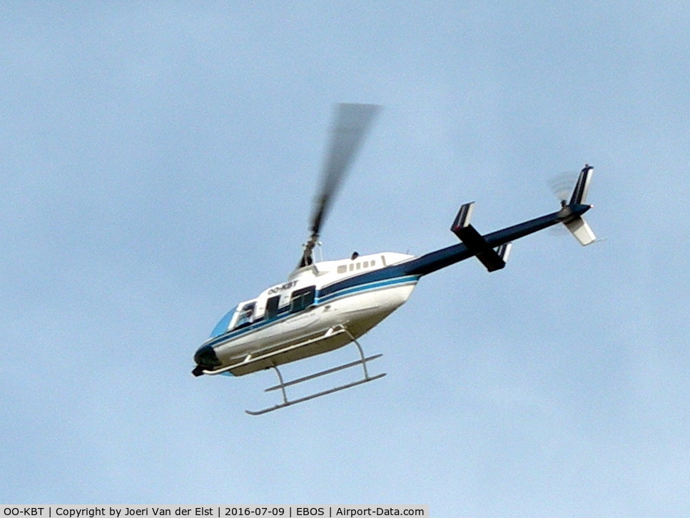 OO-KBT, 1977 Bell 206L LongRanger LongRanger C/N 45099, Approach rwy 26