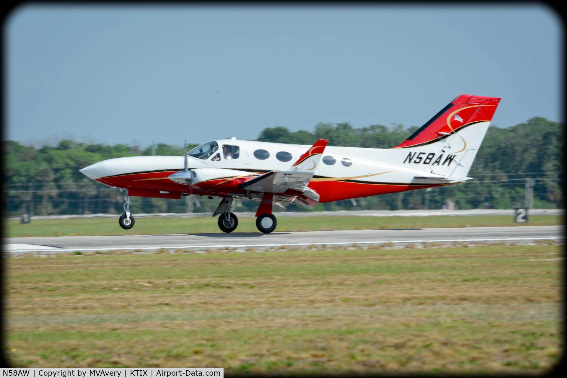 N58AW, Cessna 414A Chancellor C/N 414A0276, 2015 Tico Air Show