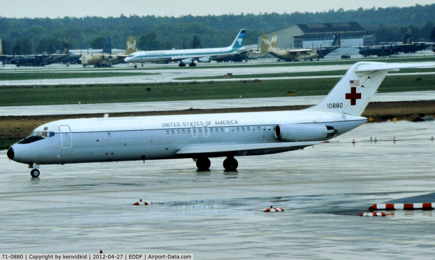 71-0880, 1971 McDonnell Douglas C-9A Nightingale C/N 47538/665, USAFE