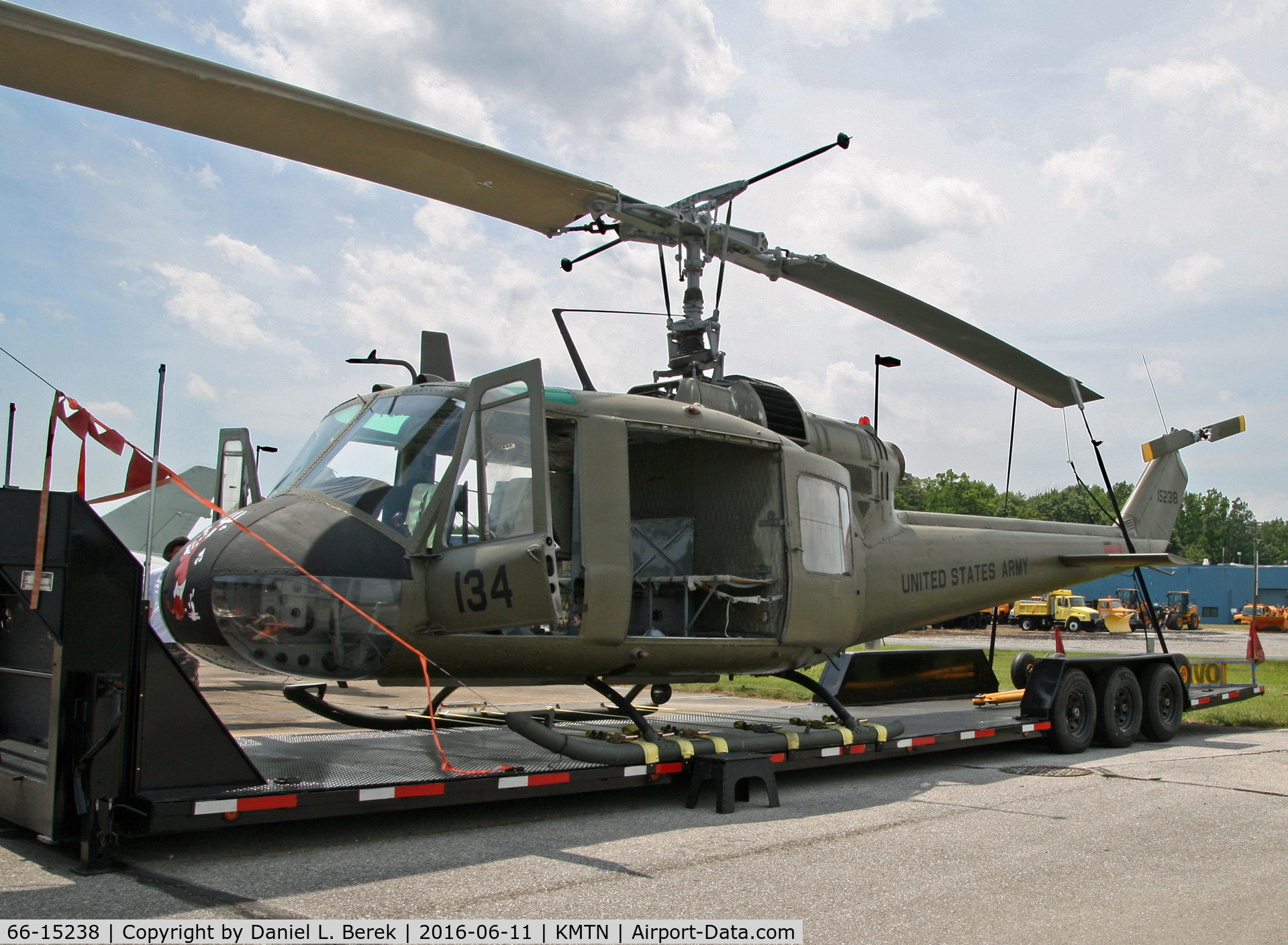 66-15238, 1966 Bell UH-1M Iroquois C/N 1966, A popular exhibit at the Glenn Martin Aviation Museum is this very nice Huey.