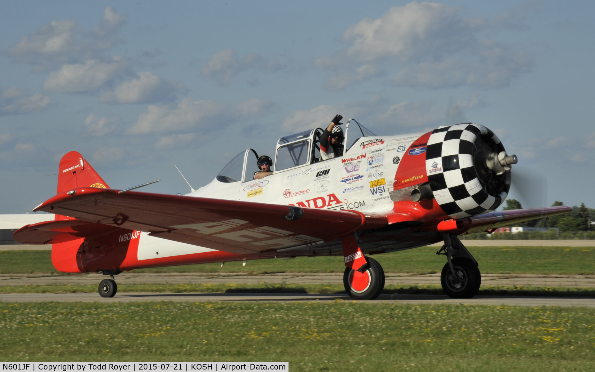 N601JF, 1943 North American AT-6C C/N 88-12151, Airventure 2015
