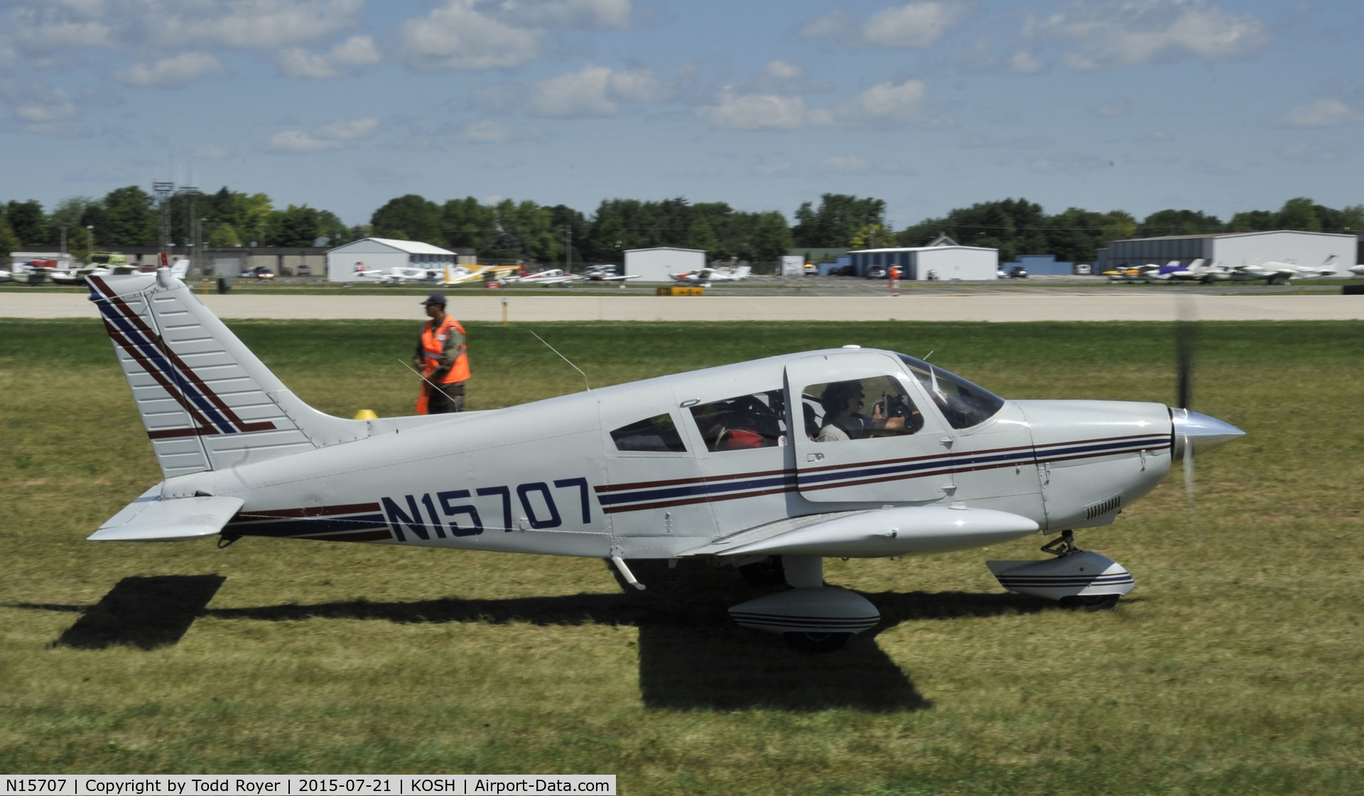 N15707, 1972 Piper PA-28-235 C/N 28-7310069, Airventure 2015