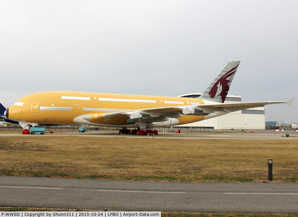 F-WWSD, 2015 Airbus A380-861 C/N 0193, C/n 0193 - For Qatar Airways