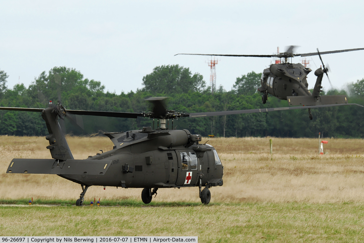 96-26697, 1996 Sikorsky UH-60L Black Hawk C/N 70-2226, Rotation via ETMN