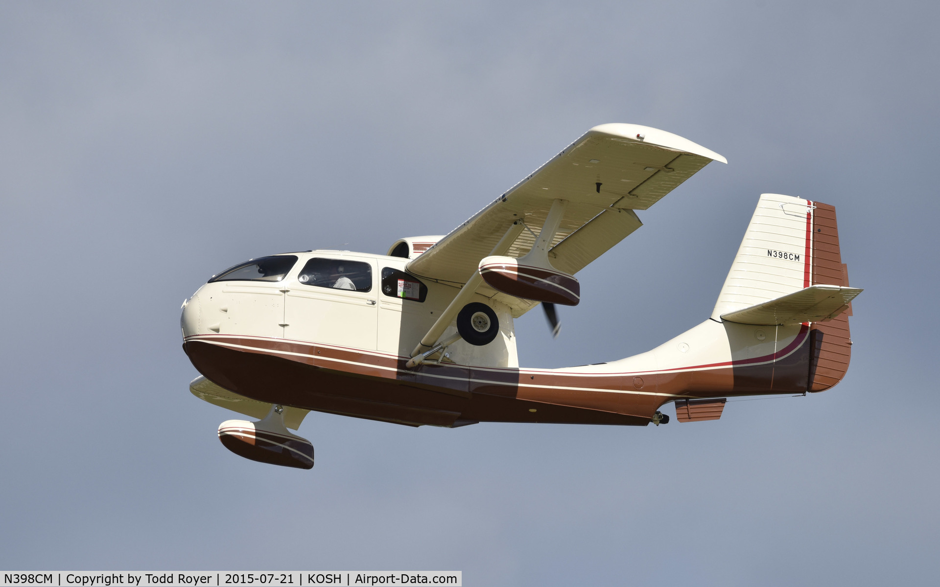 N398CM, 1947 Republic RC-3 Seabee C/N 387, Airventure 2015