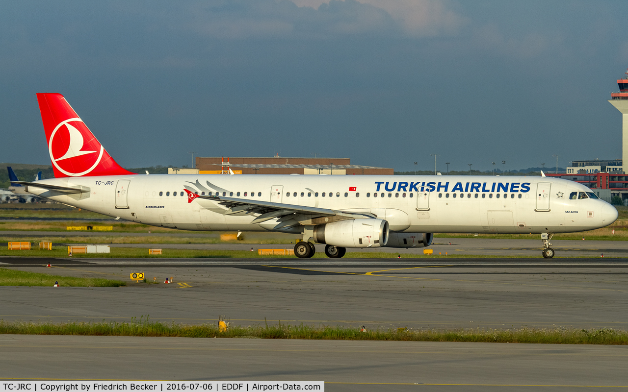 TC-JRC, 2006 Airbus A321-231 C/N 2999, line up for departure via RW18W