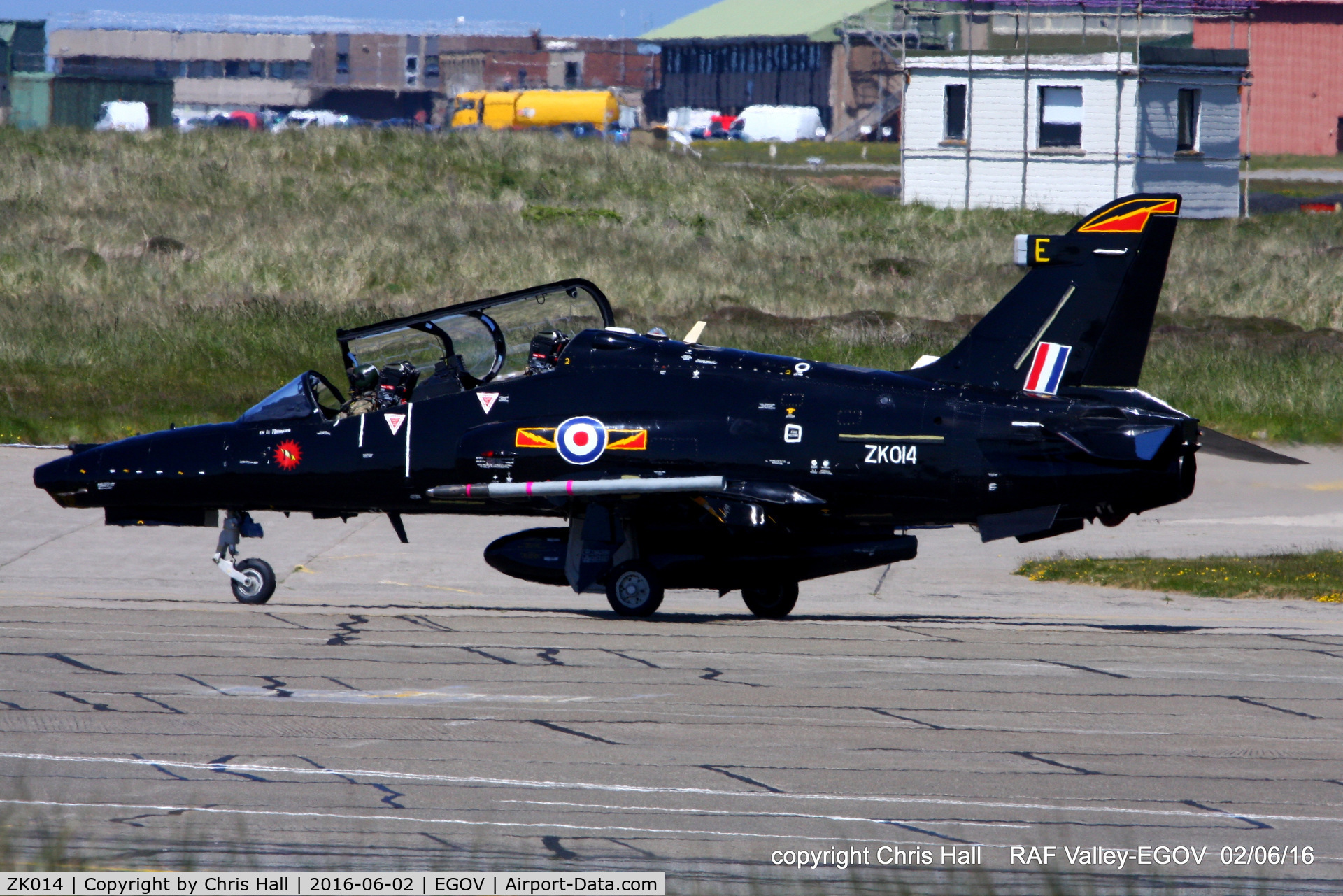 ZK014, 2008 British Aerospace Hawk T2 C/N RT005/1243, RAF IV Sqn