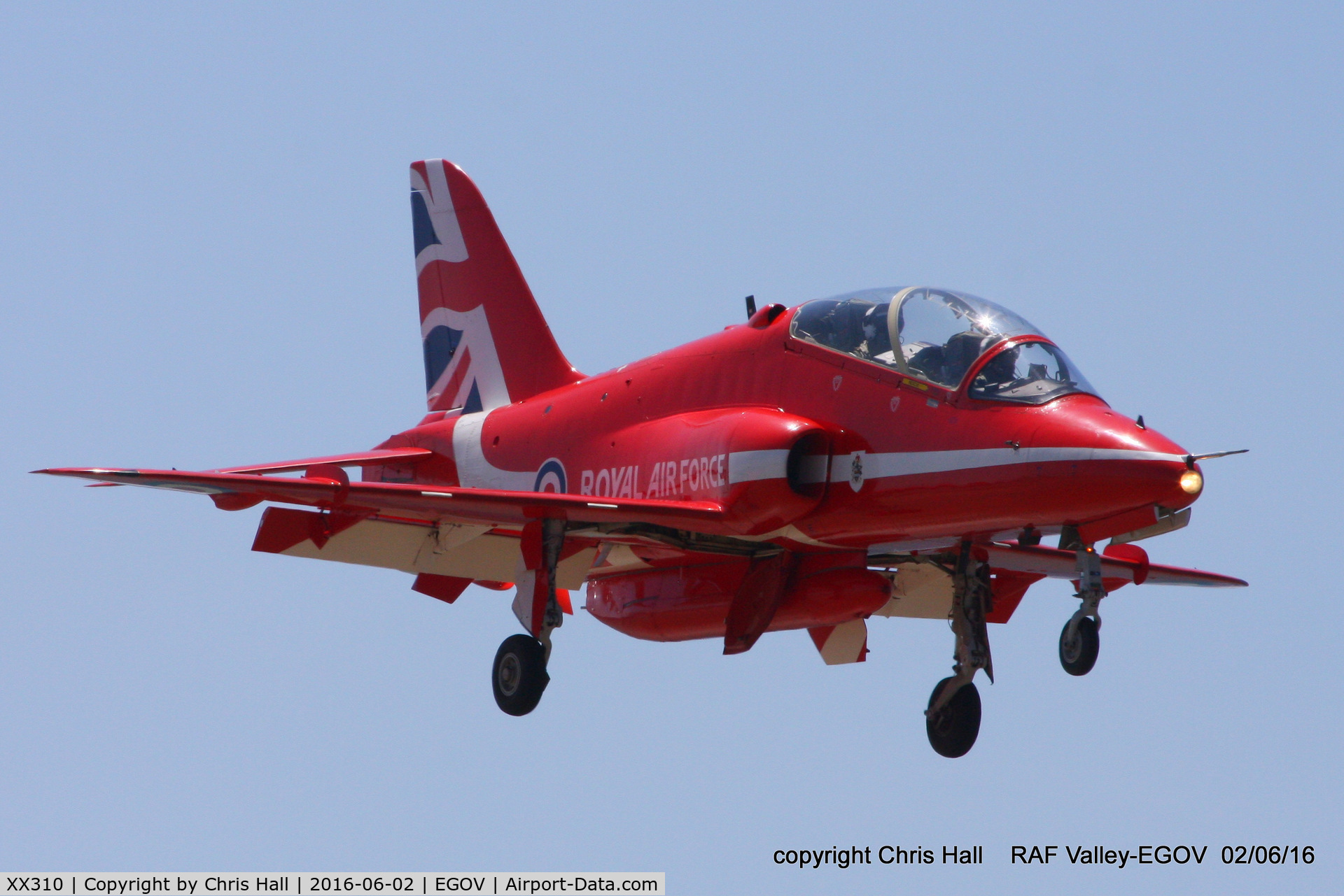 XX310, 1980 Hawker Siddeley Hawk T.1W C/N 145/312135, RAF Valley Families Day