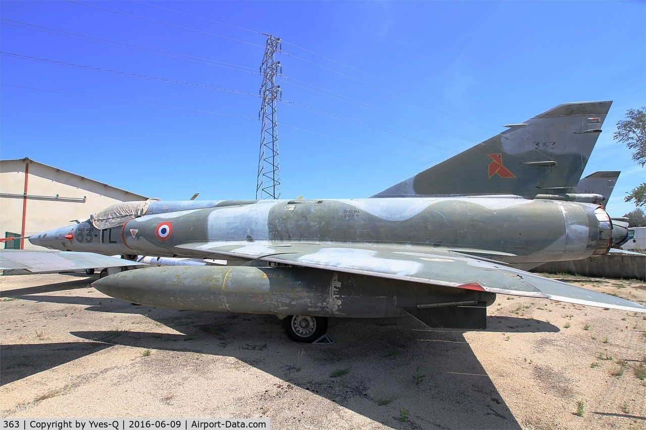 363, Dassault Mirage IIIRD C/N 363, Dassault Mirage IIIRD, preserved at 