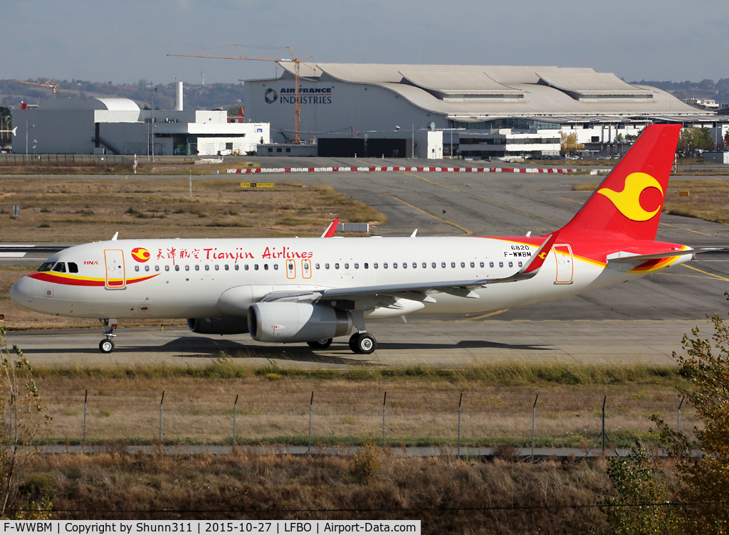 F-WWBM, 2015 Airbus A320-232 C/N 6820, C/n 6820 - To be B-8062