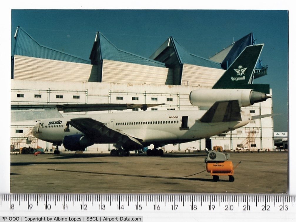 PP-OOO, 1980 McDonnell Douglas DC-10-15 C/N 48258, Saudia /Transair at Varig Maintenance Center in Galeão Airport - Rio de Janeiro - Brazil